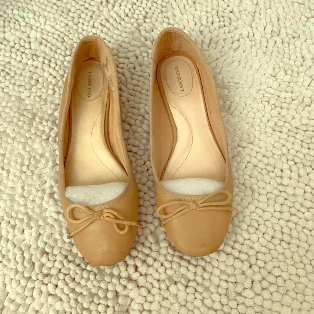 Lands end ballet flats 6